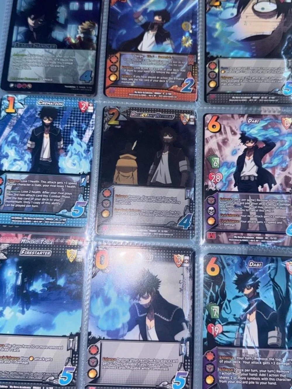 Anime Trading Card Game Booster - Mixed Characters (Purple, Multicolor)